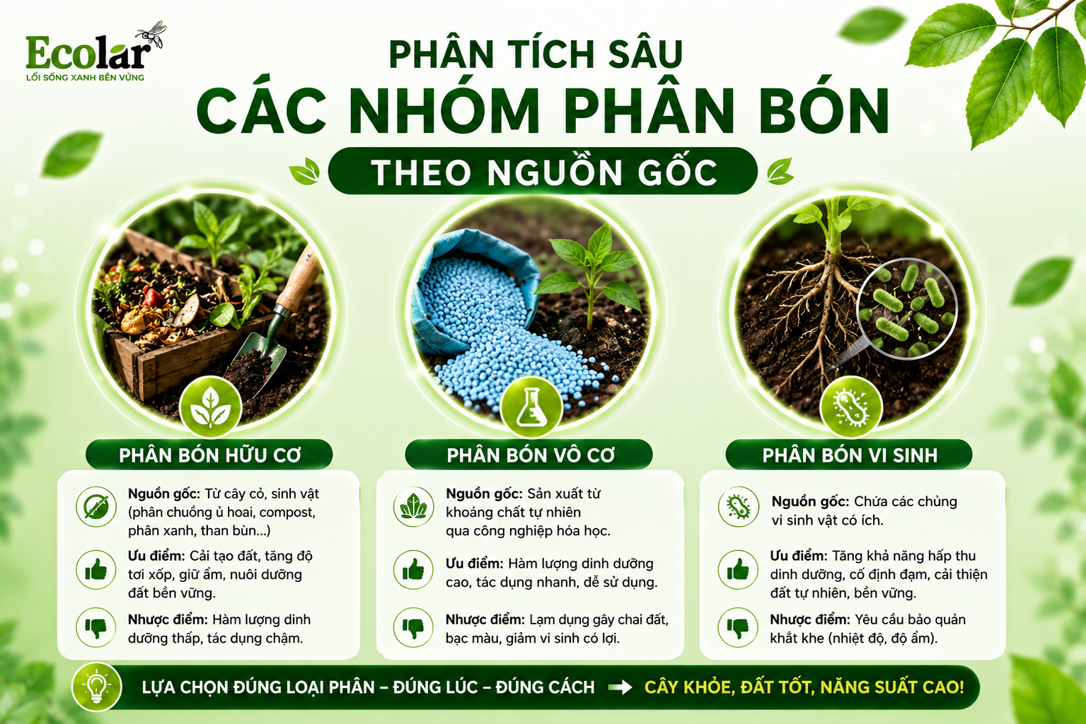 Nhóm 1: Phân Tích Sâu Các Nhóm Phân Bón Theo Nguồn Gốc