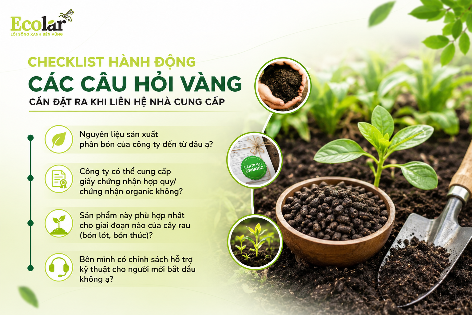 Checklist Hành Động: Các Câu Hỏi Vàng Cần Đặt Ra Khi Liên Hệ Nhà Cung Cấp