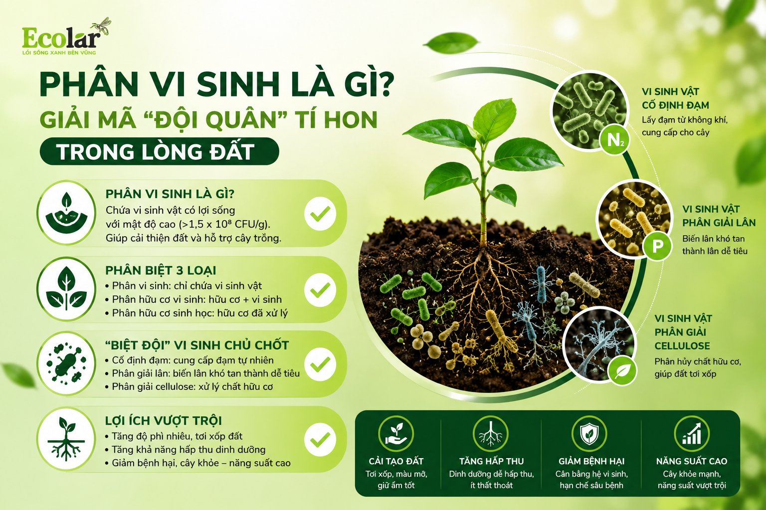 Phân Vi Sinh Là Gì? Giải Mã 