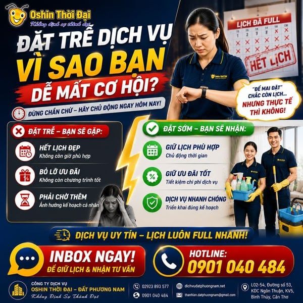 ĐẶT TRỄ DỊCH VỤ – VÌ SAO BẠN DỄ MẤT CƠ HỘI?