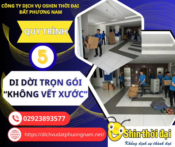 Di dời trọn gói chuyên nghiệp gồm những bước nào để không gián đoạn vận hành?