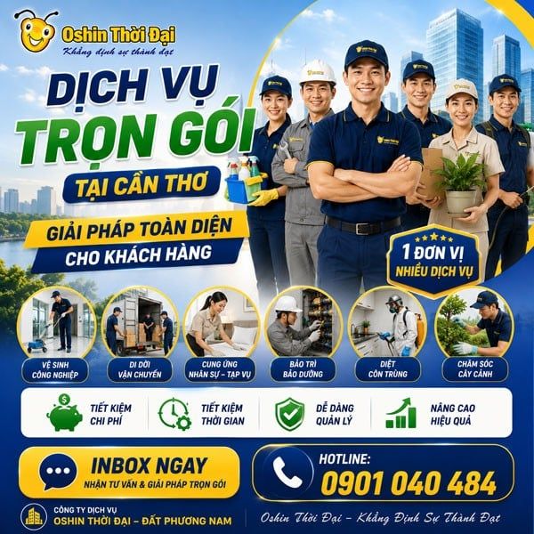 DỊCH VỤ TRỌN GÓI TẠI CẦN THƠ – GIẢI PHÁP TOÀN DIỆN CHO KHÁCH HÀNG
