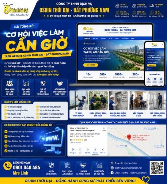 KHÁM PHÁ CẦN GIỜ 2026 VÀ CƠ HỘI NGHỀ NGHIỆP CÙNG OSHIN THỜI ĐẠI