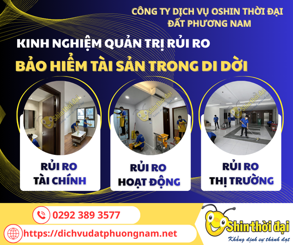 Kinh nghiệm quản trị rủi ro: Bảo hiểm tài sản trong di dời – Quyền lợi hay gánh nặng?