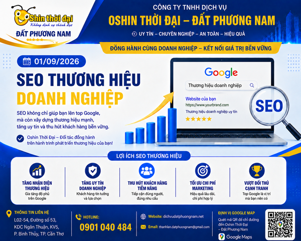 Thương Hiệu Việt Oshin Thời Đại – Đất Phương Nam | Vững Bước Tương Lai