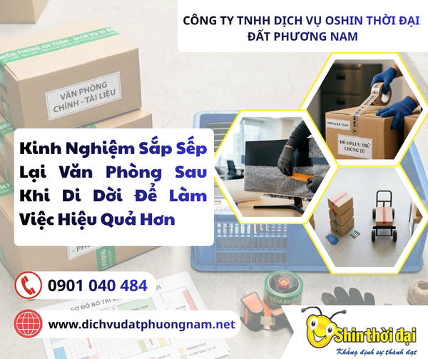 Kinh Nghiệm Sắp Sếp Lại Văn Phòng Sau Khi Di Dời Để Làm Việc Hiệu Quả Hơn