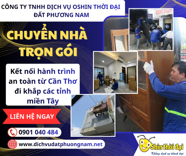 Chuyển nhà trọn gói liên tỉnh: Kết nối hành trình an toàn từ Cần Thơ đi khắp các tỉnh miền Tây