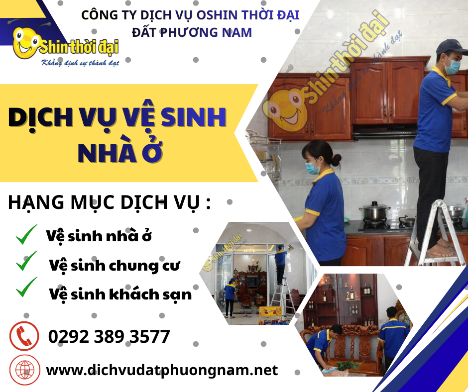 Dịch vụ tổng vệ sinh nhà ở đón Tết: Thảnh thơi tận hưởng niềm vui, việc nhà đã có Đất Phương Nam lo