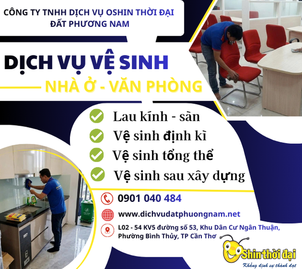 Dịch Vụ Vệ Sinh Nhà Ở, Văn Phòng Và Sau Xây Dựng Nhanh Chóng – Sạch Sâu Từng Góc