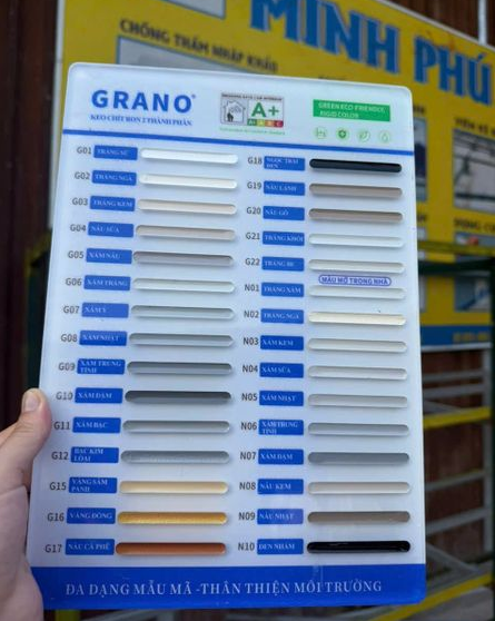 Keo Chà Ron Màu Xám: Các Màu Đẹp & Cách Chọn Ron Gạch