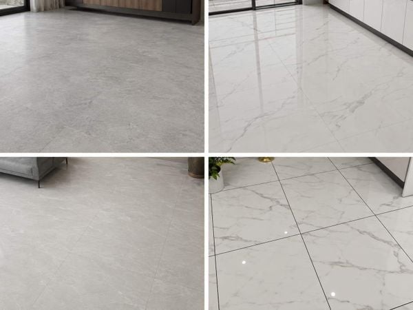 Cách chọn màu ron để tạo hiệu ứng lát nền không mạch