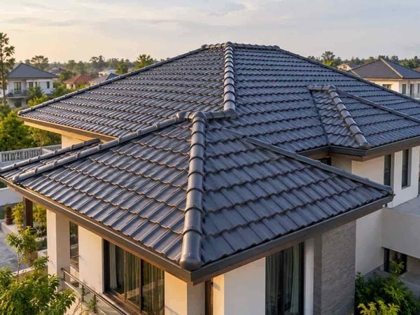 Độ dốc mái ngói Nhật