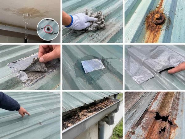 Những lỗi khiến mái tôn chống dột xong vẫn bị thấm