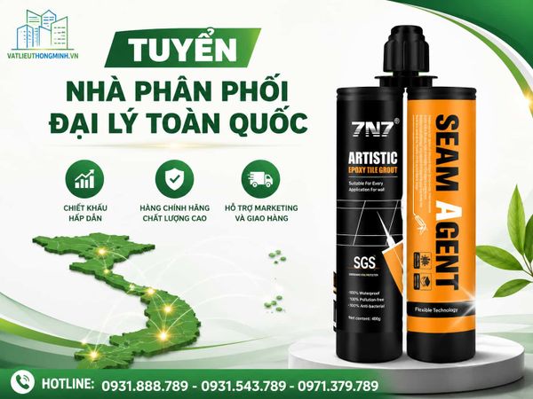 Tuyển đại lý phân phối toàn quốc keo 7N7