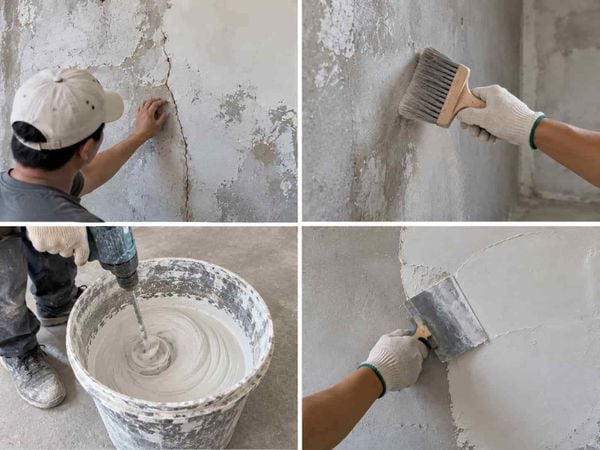 Cách bả tường đúng kỹ thuật