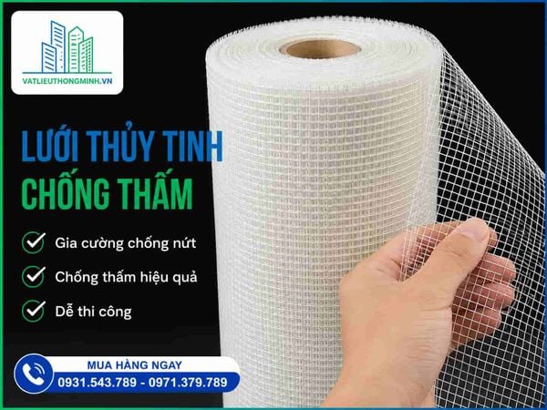 Lưới Sợi Thủy Tinh Gia Cường
