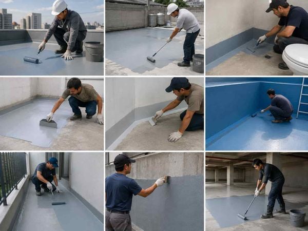 Chống thấm 2 thành phần dùng ở đâu?