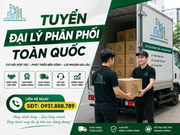 Công ty phân phối vật tư chống thấm uy tín