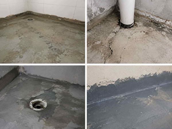 Những lỗi thường gặp khi chống thấm sàn nhà vệ sinh