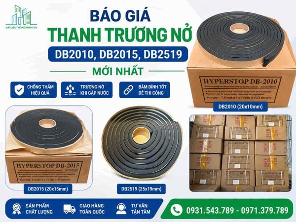 Báo giá thanh trương nở