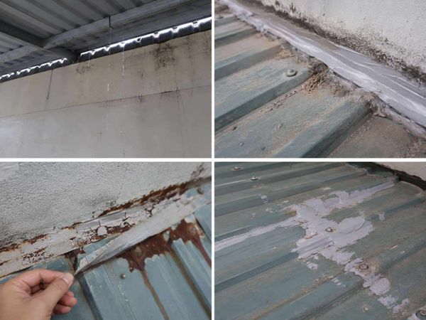 Những lỗi khiến mái tôn chống dột xong vẫn bị thấm