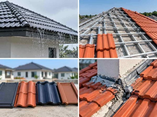 Lỗi thường gặp khi tính độ dốc mái ngói