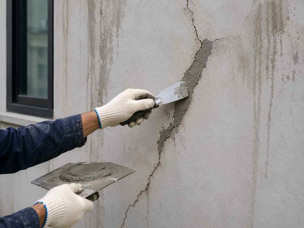 Xử lý vết nứt trước khi chống thấm