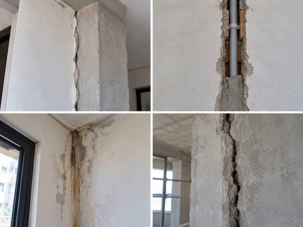 Cách xử lý tường nhà bị nứt dọc