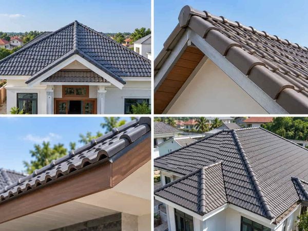 Những kích thước cần đo trước khi tính mái ngói