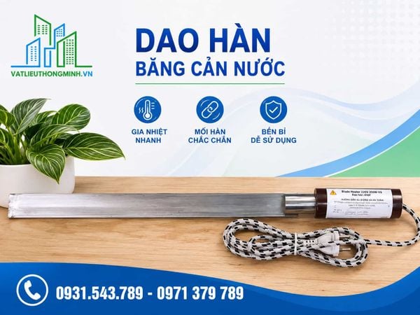 Dao hàn băng cản nước