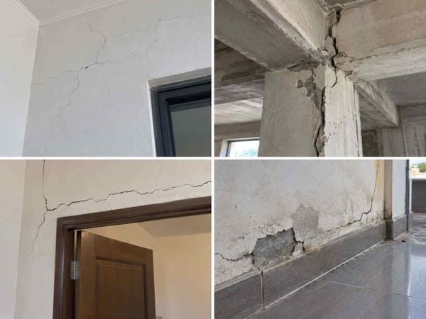 Tường nhà bị nứt chân chim có nguy hiểm không