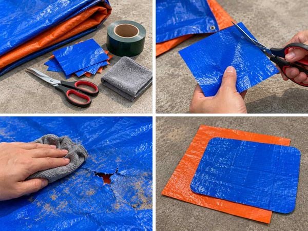 Cần chuẩn bị gì để vá bạt