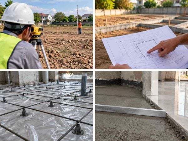 Các loại cao độ nền cần phân biệt