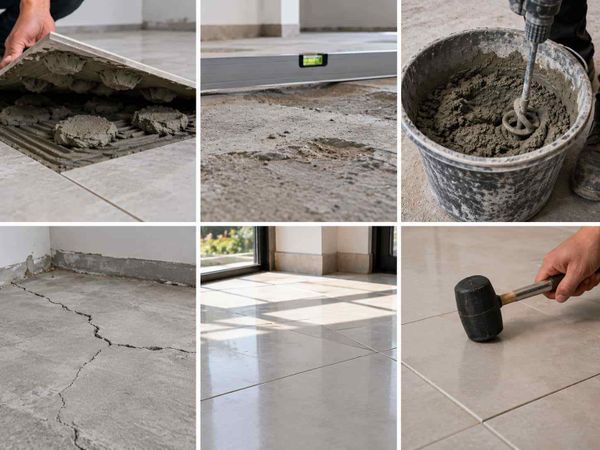 Vì sao gạch lát nền bị ộp