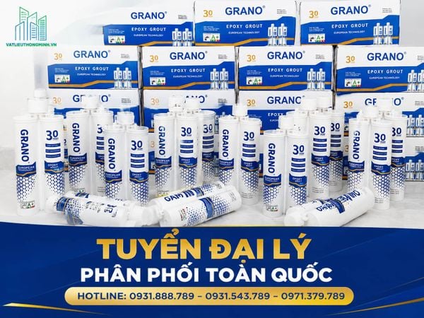 Tuyển đại lý phân phối chính hãng keo Grano toàn quốc