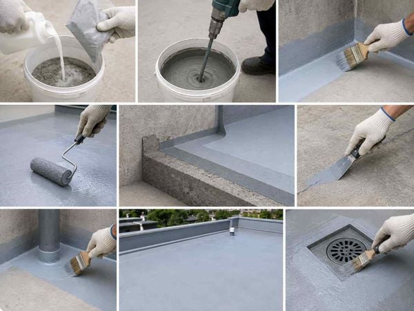 Chống thấm 2 thành phần là gì?