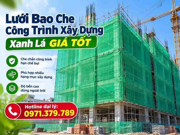 Lưới che bụi công trình