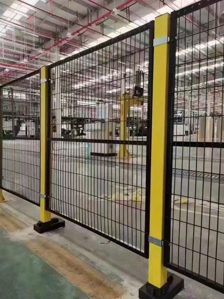 Lưới ngăn nhà xưởng - Lưới thép làm vách ngăn nhà xưởng - Lưới thép làm hàng rào - LH 0931.888.789