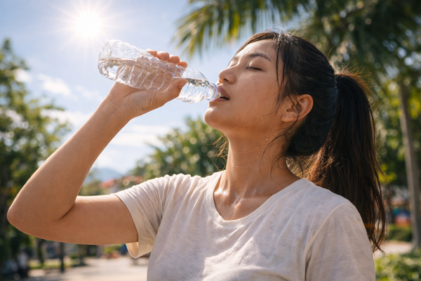 Cách uống nước đúng trong mùa hè — Có nên dùng nước ion kiềm?