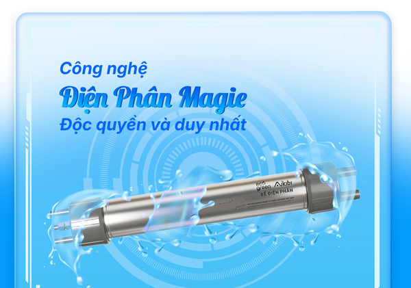 Điện phân tạo nước ion kiềm là gì? Vì sao công nghệ điện phân Magie cực tan được nhiều người quan tâm?