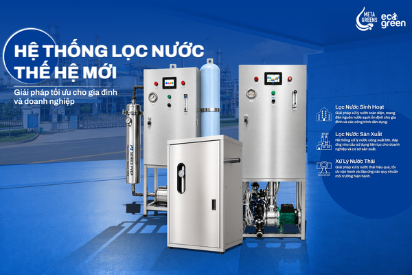 Máy lọc nước gia đình có thay thế được hệ thống lọc nước công nghiệp?