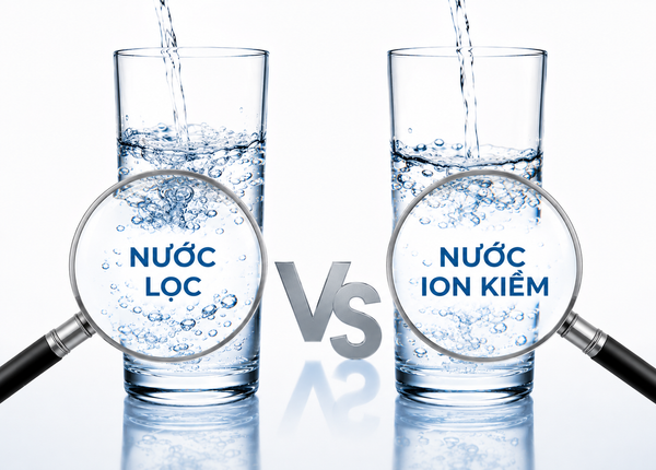 Nước ion kiềm khác nước lọc như thế nào? 5 điểm khác biệt bạn nên biết