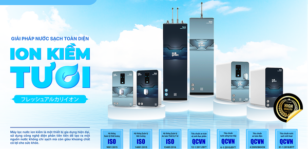 Công Nghệ Tạo Nước Ion Kiềm Tươi ECO GREEN – Giải Pháp Lọc Nước Thông Minh Cho Gia Đình Việt