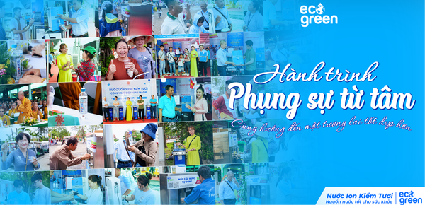 Eco Green đồng hành cùng Đại lễ Vesak 2025: Lan tỏa thông điệp sống xanh từ những giọt nước tinh khiết