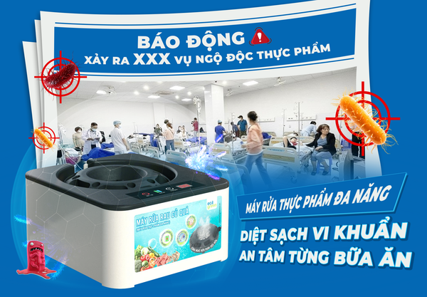 E.coli trong thực phẩm: Nguy cơ tiềm ẩn và giải pháp làm sạch an toàn cho gia đình