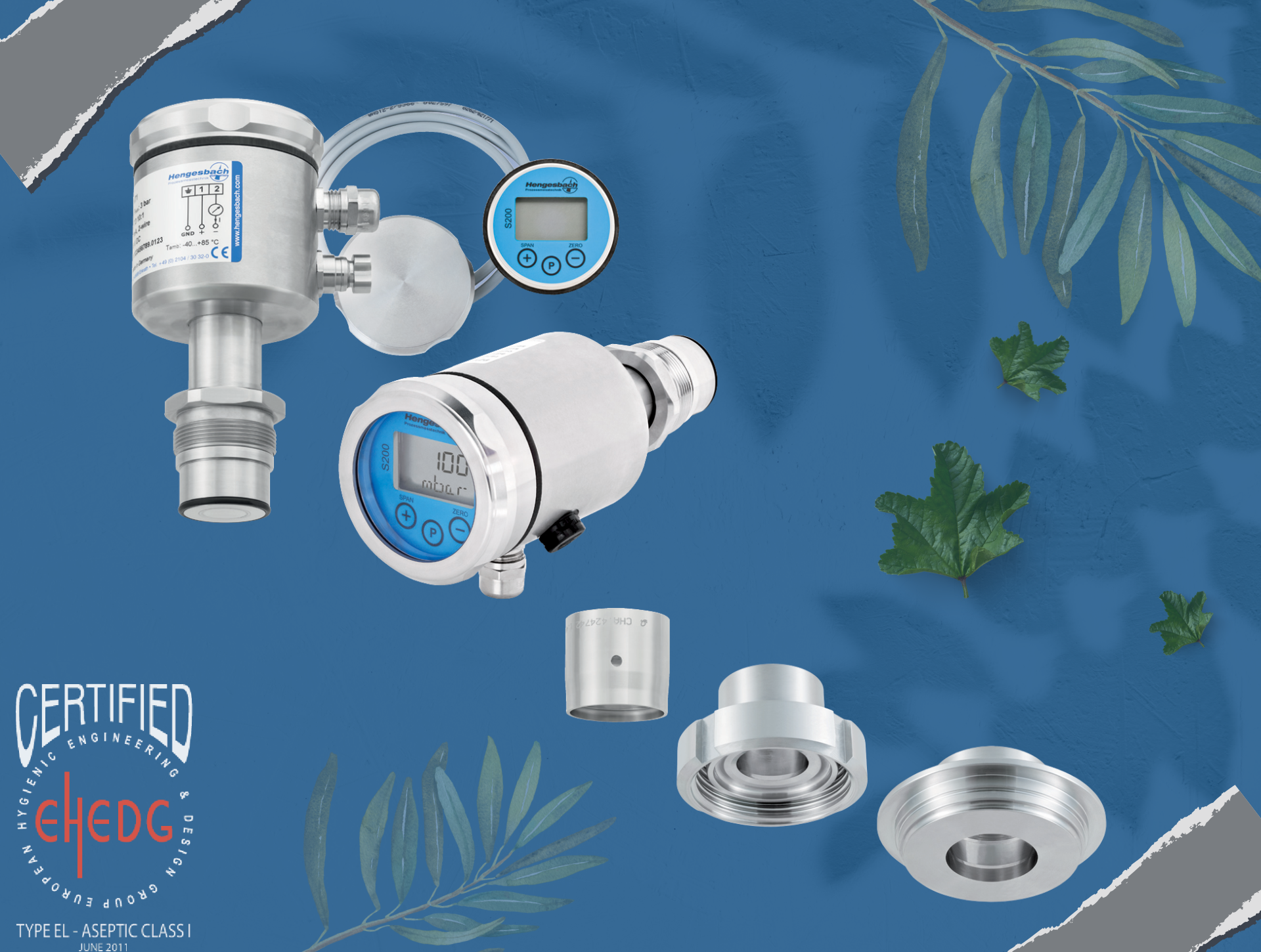 Cảm biến áp suất & transmitter PZM – Giải pháp thiết kế vệ sinh đạt chuẩn EHEDG cho ngành thực phẩm