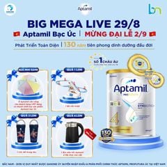 CHÍNH THỨC KHỞI ĐỘNG SIÊU PHIÊN MEGALIVE APTAMIL BẠC ÚC 29/8