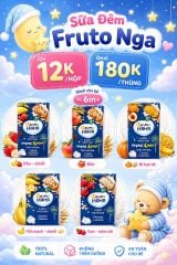 DEAL #180K/THÙNG - Sữa Đêm Fruto Nga