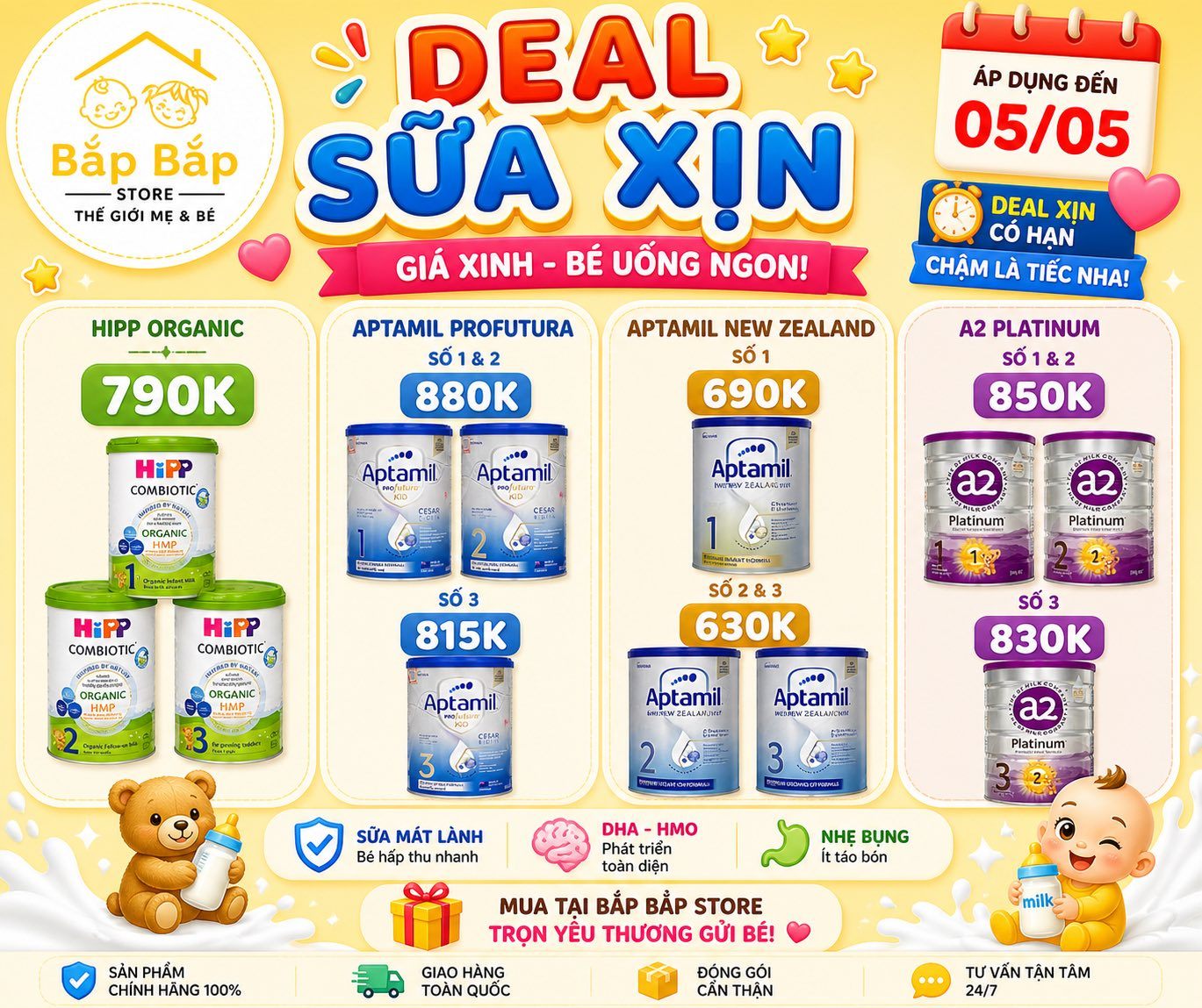DEAL 5.5 – NGẬP LỐI, GIÁ TỐT GỌI MỜI!
