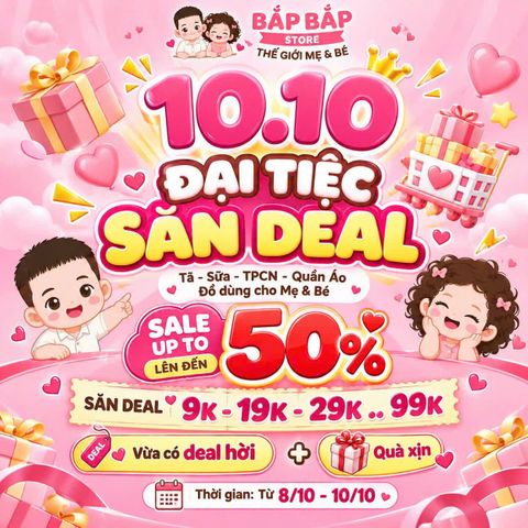 ĐẠI TIỆC SĂN #DEAL NGÀY ĐÔI 10.10